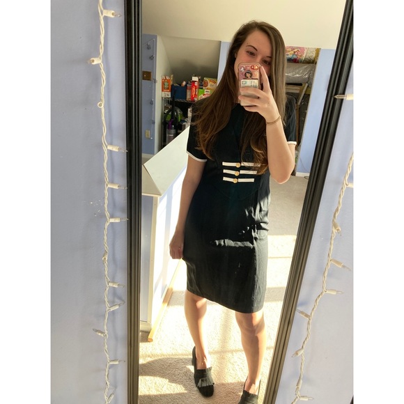 Vintage Sheri Martin Sailor Pin Up Girl Dress - Picture 4 of 14